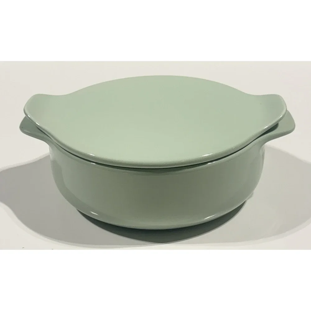 KITCHENAID - Casserole Dish - Green Vitrified Stoneware 2.25QT w/ Lid